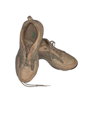 Propet tan shock absorber walking shoes 8.5